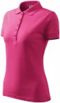 Moteriški elegantiški polo marškinėliai, violetinė