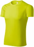 „Unisex“ sportiniai marškinėliai, neoninis geltonas