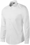 Vyriški marškiniai ilgomis rankovėmis Slim fit, balta